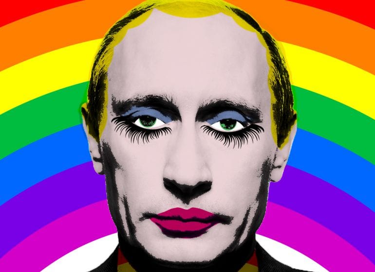 Putin rainbow